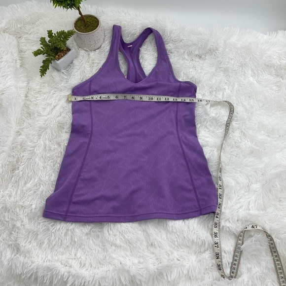 Lucy Purple Athletic Razor Back Tank - Picture 4 of 6